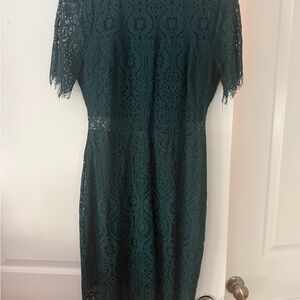 Green Lace Dress